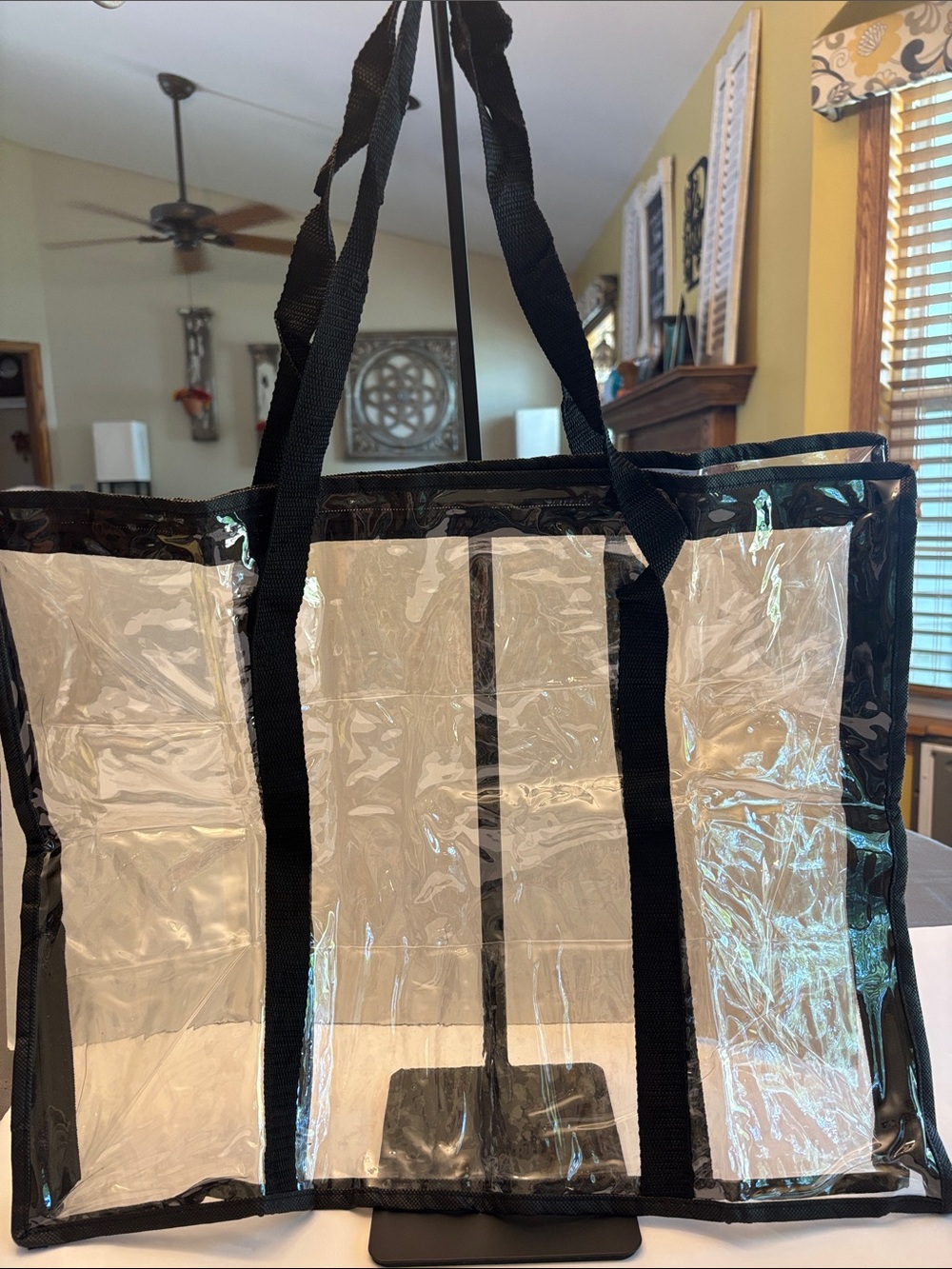 Clear PVC Storage Bag 15.75” x 20” x 10” Deep